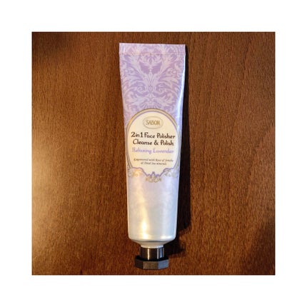 フェイスポリッシャー リラクシング(ラベンダー)/SABON/スクラブ・ゴマージュを使ったクチコミ(1枚目)