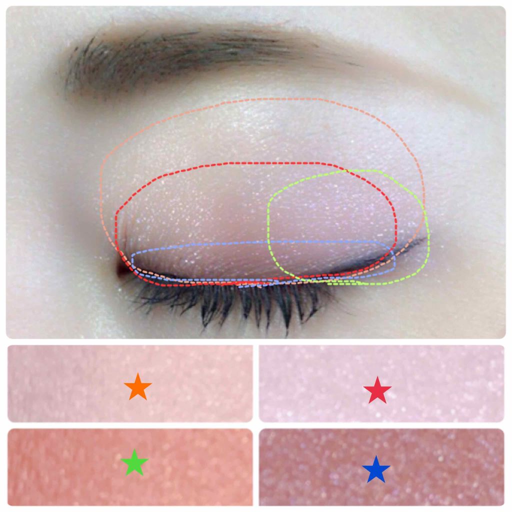 リアルクローズシャドウ/excel/アイシャドウパレットを使ったクチコミ(2枚目)