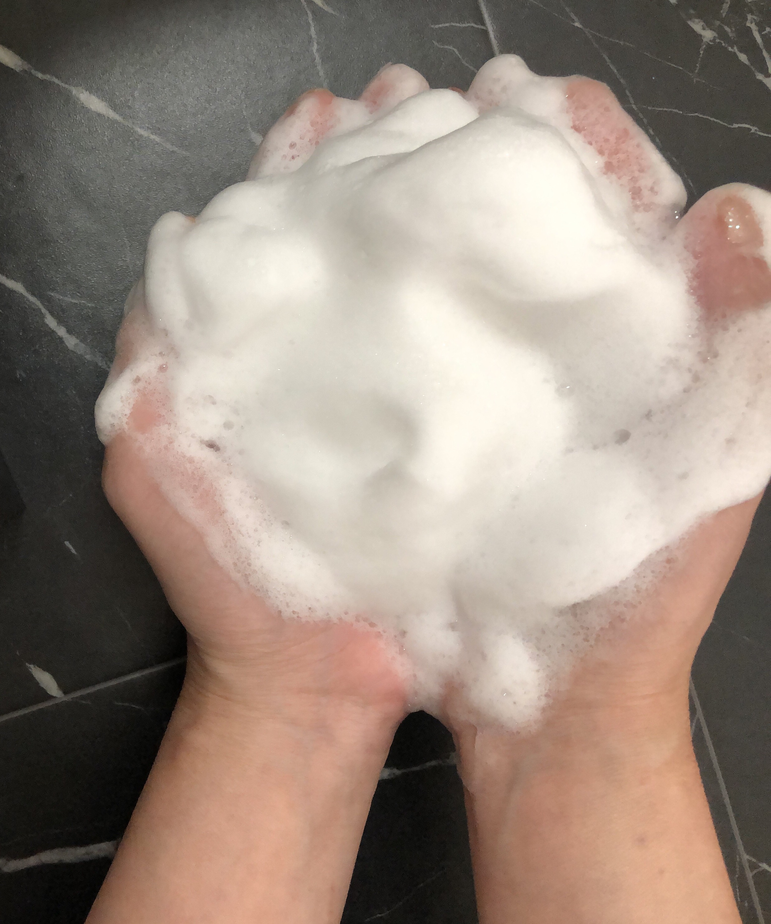 スノーパウダーウォッシュ　クレソワン/クレソワン/洗顔パウダーを使ったクチコミ（3枚目）