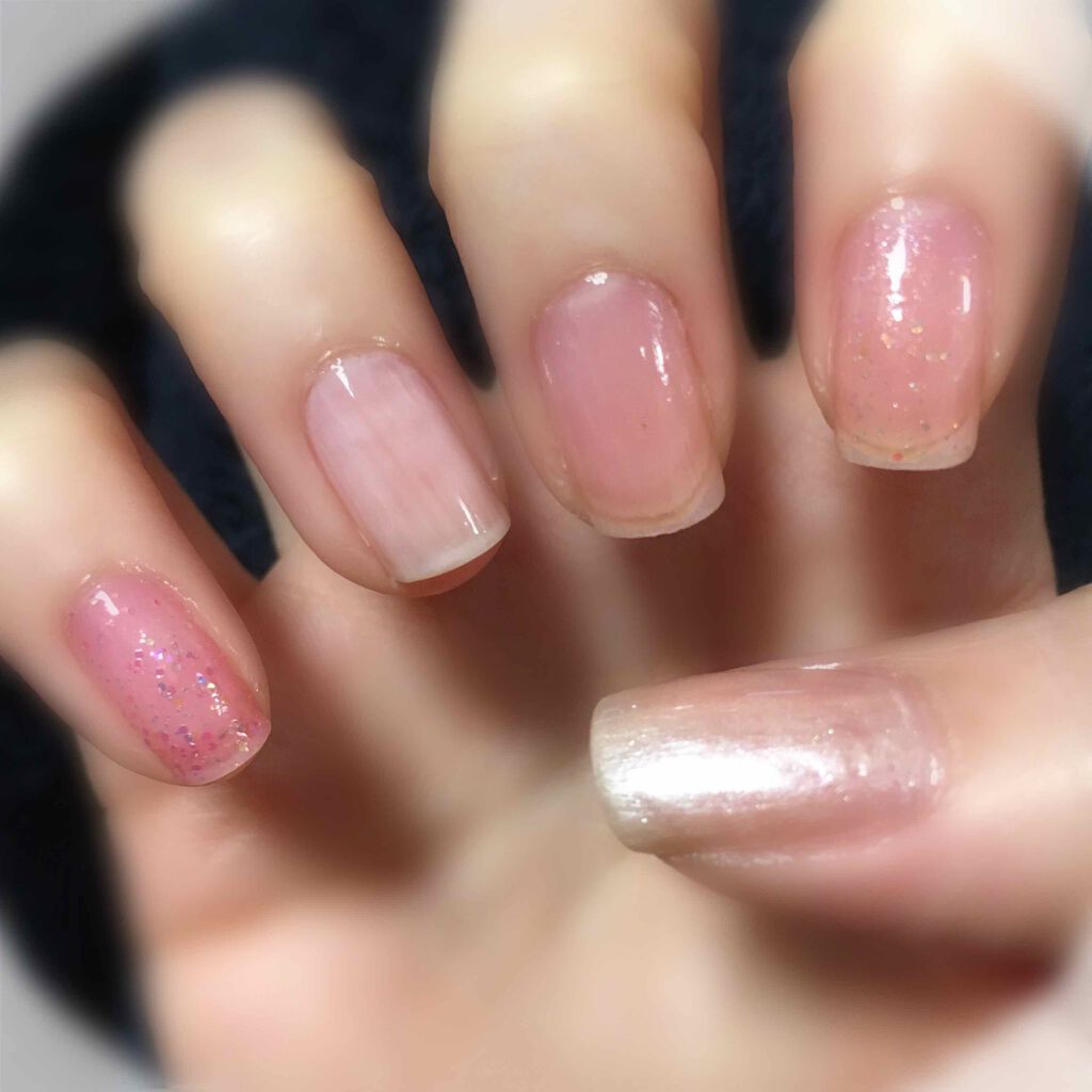 ダイヤモンドネイルポリッシュ/HOMEI/マニキュアを使ったクチコミ(2枚目)