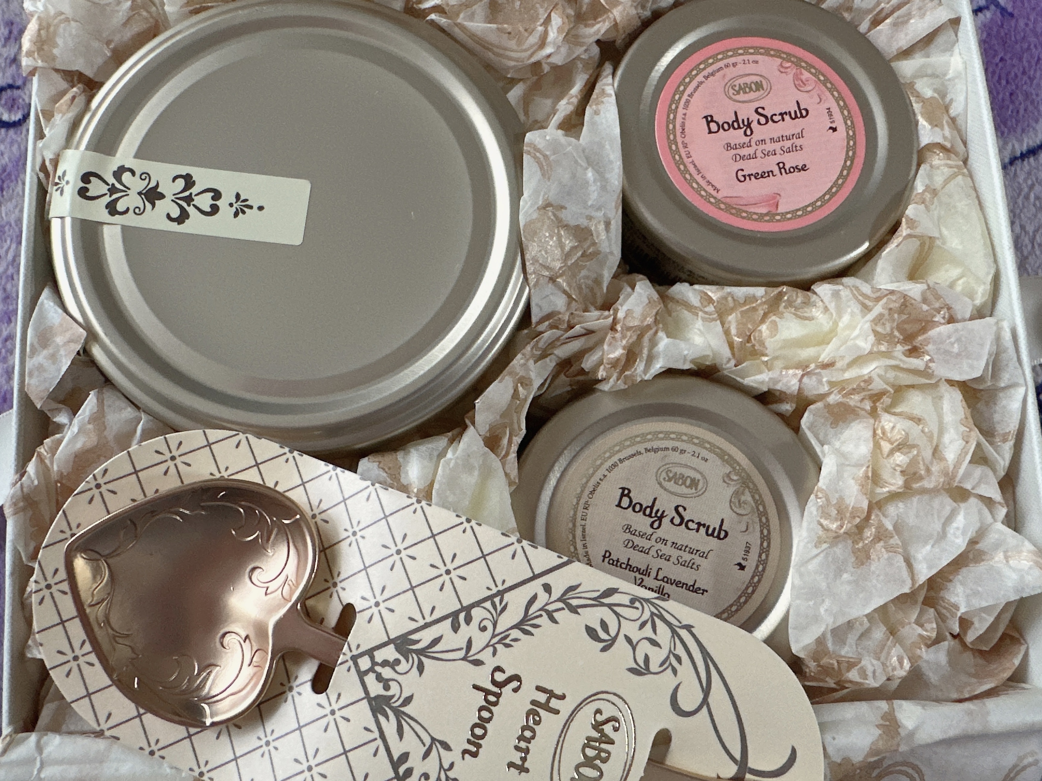 ボディスクラブ パチュリ・ラベンダー・バニラ/SABON/ボディスクラブを使ったクチコミ（1枚目）