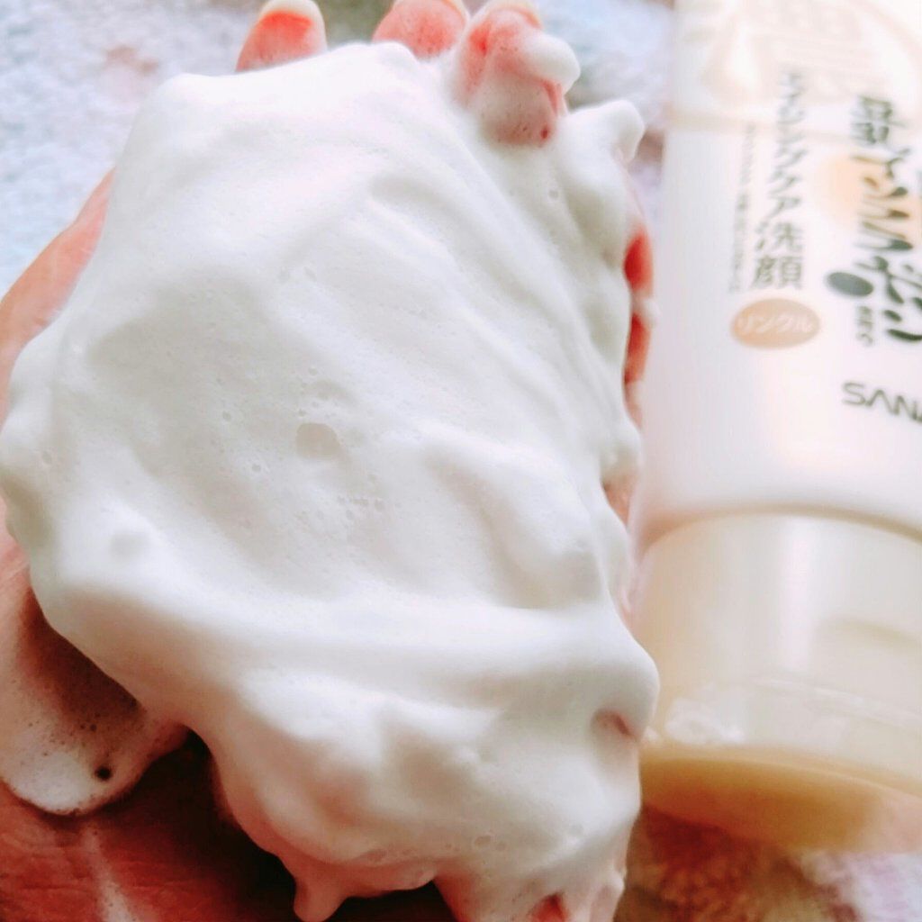 WRクレンジング洗顔 N/なめらか本舗/洗顔フォームを使ったクチコミ(3枚目)