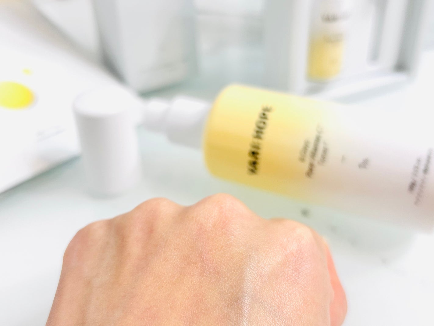 8デイズピュアビタミンCトナー/VARI:HOPE/化粧水を使ったクチコミ(3枚目)