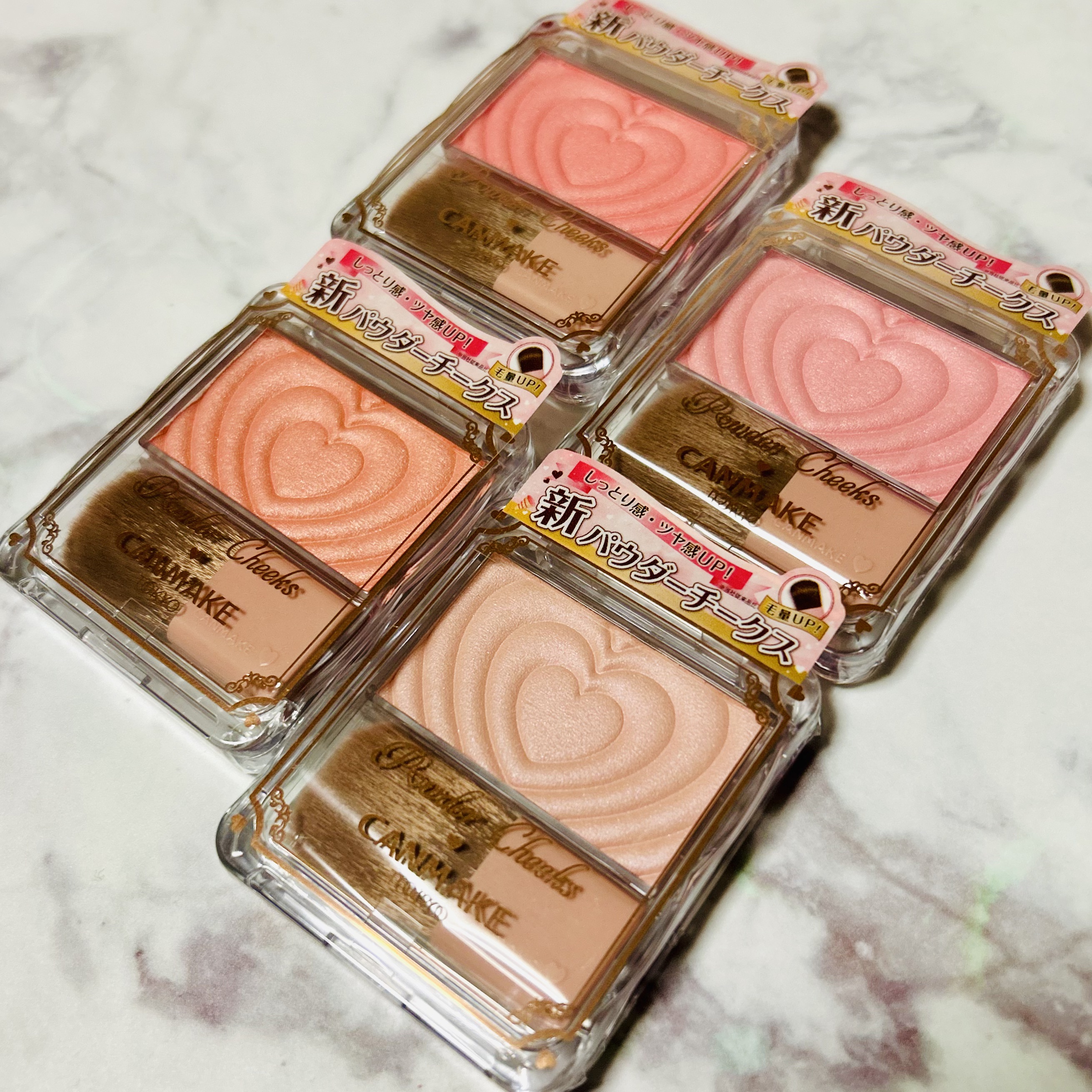 パウダーチークス/キャンメイク/パウダーチークを使ったクチコミ（1枚目）