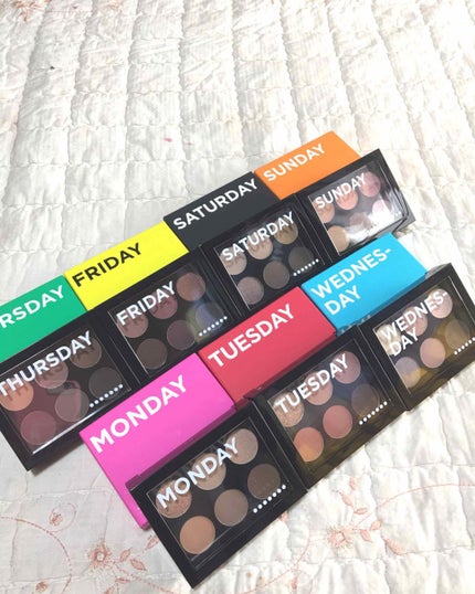 weekly eye palette/ARITAUM/アイシャドウパレットを使ったクチコミ(1枚目)