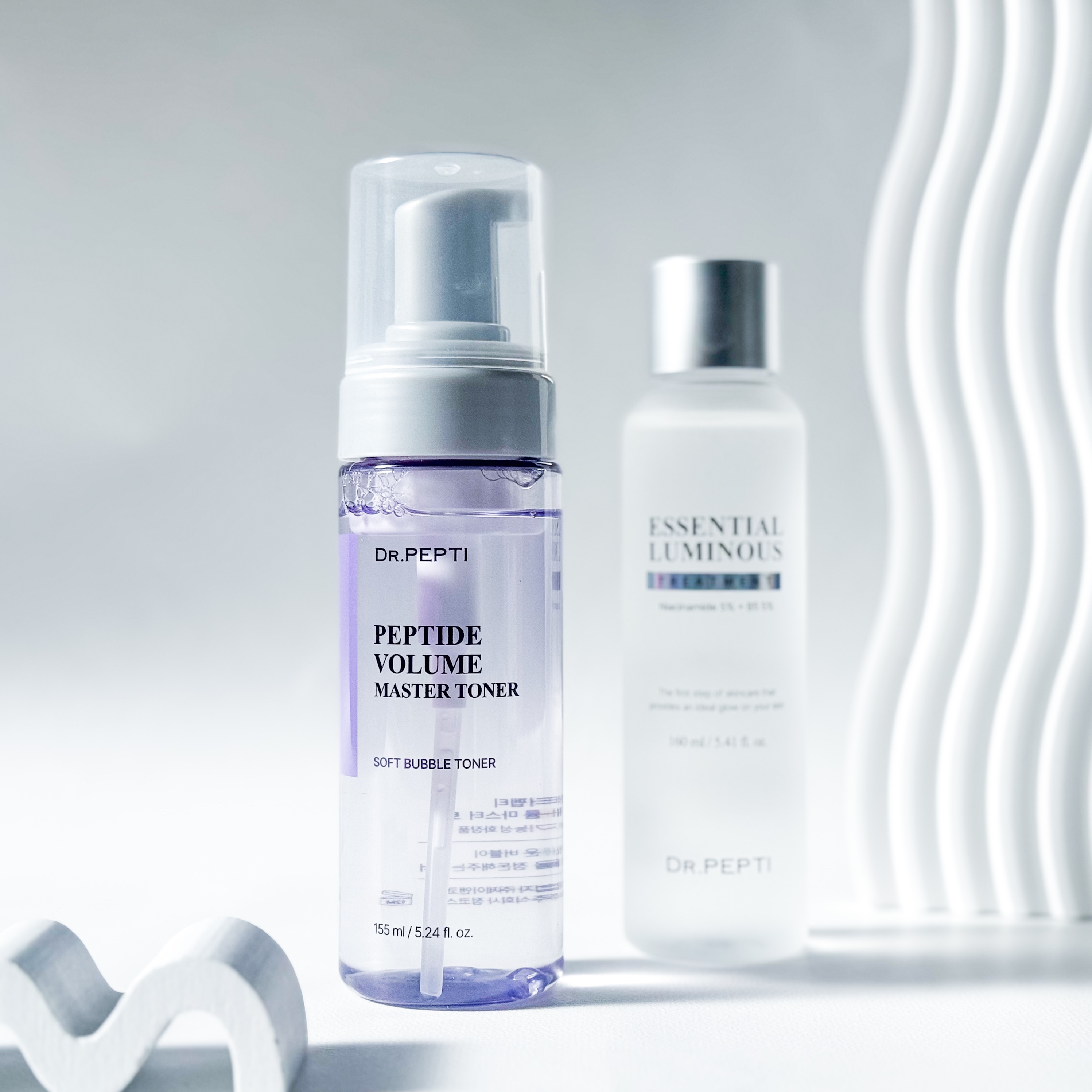 エッセンシャルルミナストリートメント/DR.PEPTI/拭き取り化粧水を使ったクチコミ（1枚目）