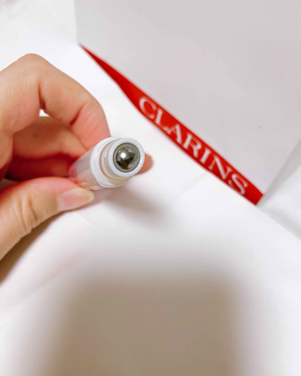 ホワイト-プラス ブライト ロールオン/CLARINS/美容液を使ったクチコミ（2枚目）