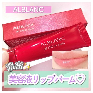 リップセラムバーム/ALBLANC/リップケア・リップクリームを使ったクチコミ（1枚目）