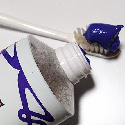 ホワイトパープル歯みがき ピーチフローラルミントの香り/EUTHYMOL/歯磨き粉を使ったクチコミ(5枚目)