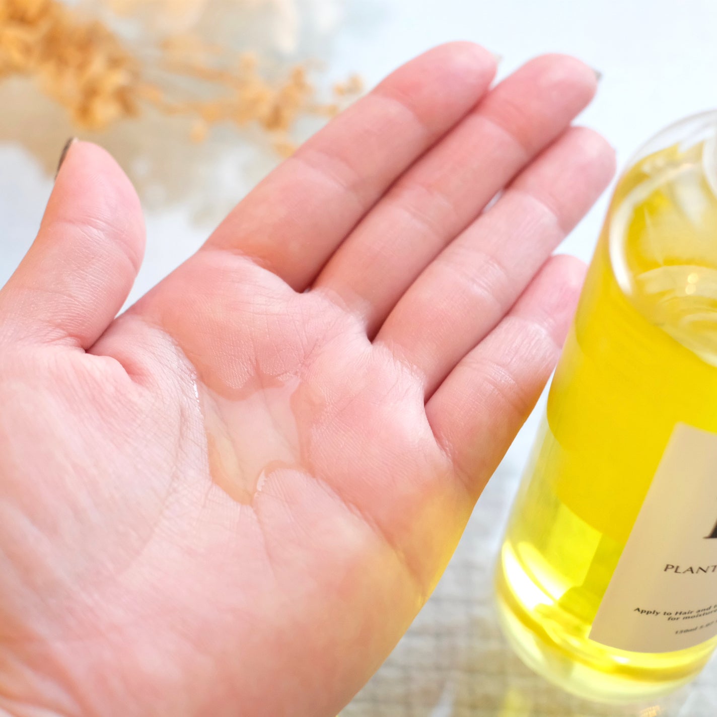 プラントオリジンオイル/D plus/ヘアオイルを使ったクチコミ(4枚目)