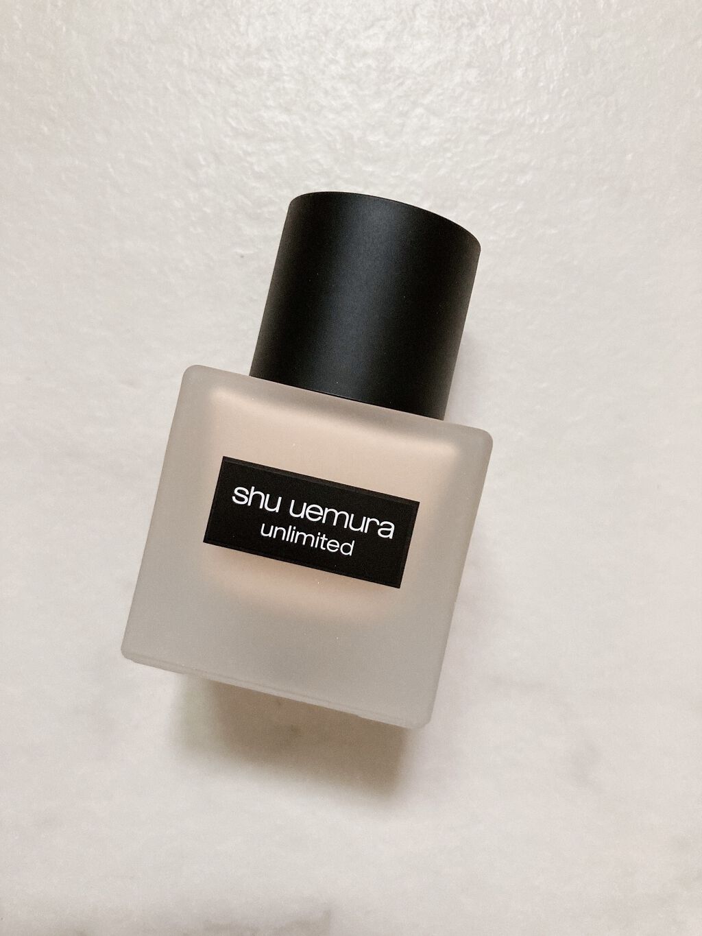 （旧）アンリミテッド ラスティング フルイド/shu uemura/リキッドファンデーションを使ったクチコミ（1枚目）