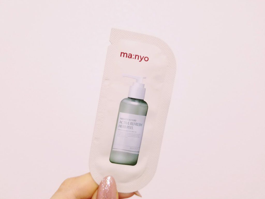 アクティブリフレッシュハーブピール/manyo/ピーリングを使ったクチコミ（1枚目）