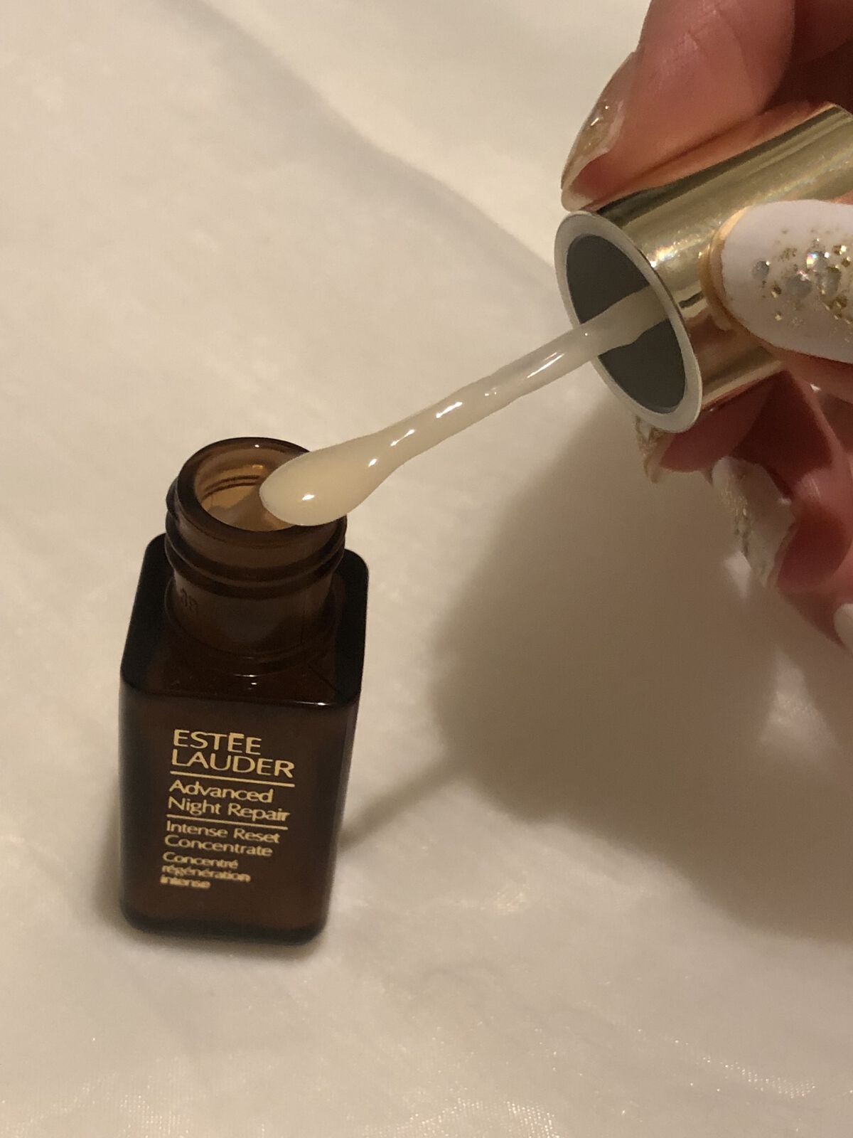 アドバンス ナイト リペア インテンス コンセントレイト/ESTEE LAUDER/美容液を使ったクチコミ（2枚目）