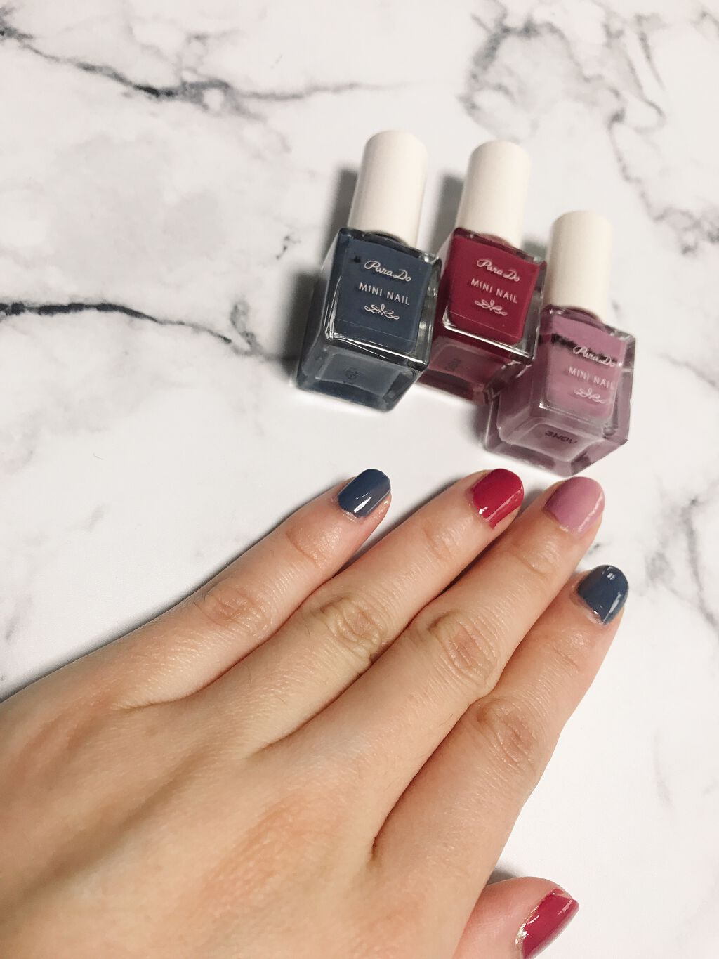 ミニネイル/パラドゥ/マニキュアを使ったクチコミ（3枚目）