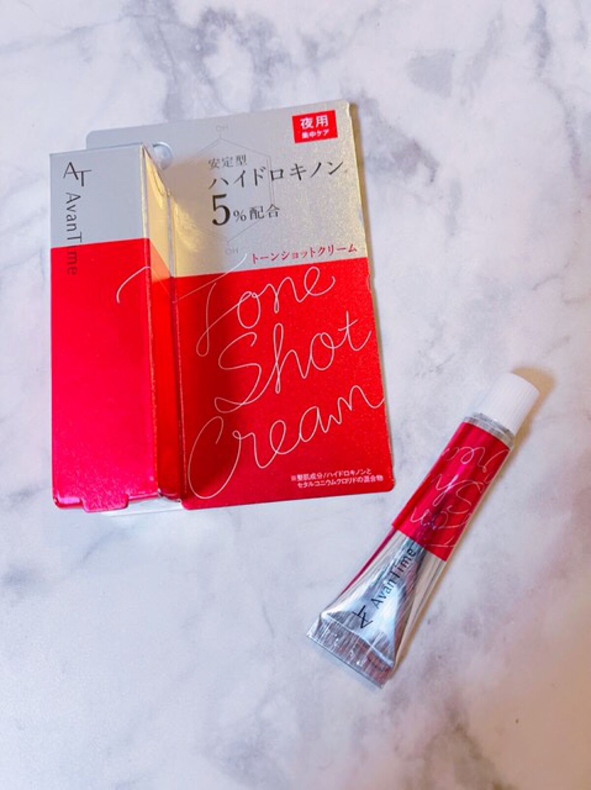 トーンショットクリーム/アバンタイム/フェイスクリームを使ったクチコミ(1枚目)