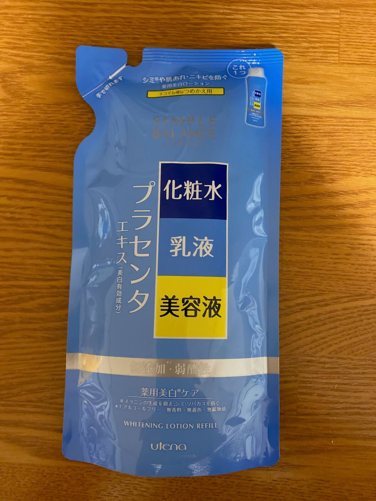 薬用美白ローション/シンプルバランス/オールインワン化粧品を使ったクチコミ(1枚目)