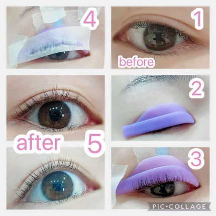 パーマイットアップアイラッシュパーマキット/Loingz/その他キットセットを使ったクチコミ(3枚目)