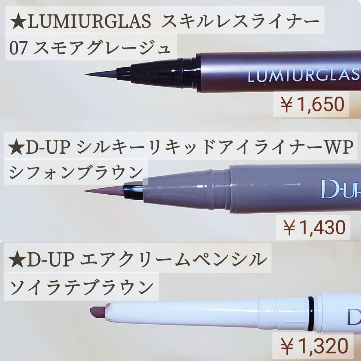 スキルレスライナー/LUMIURGLAS/リキッドアイライナーを使ったクチコミ(2枚目)