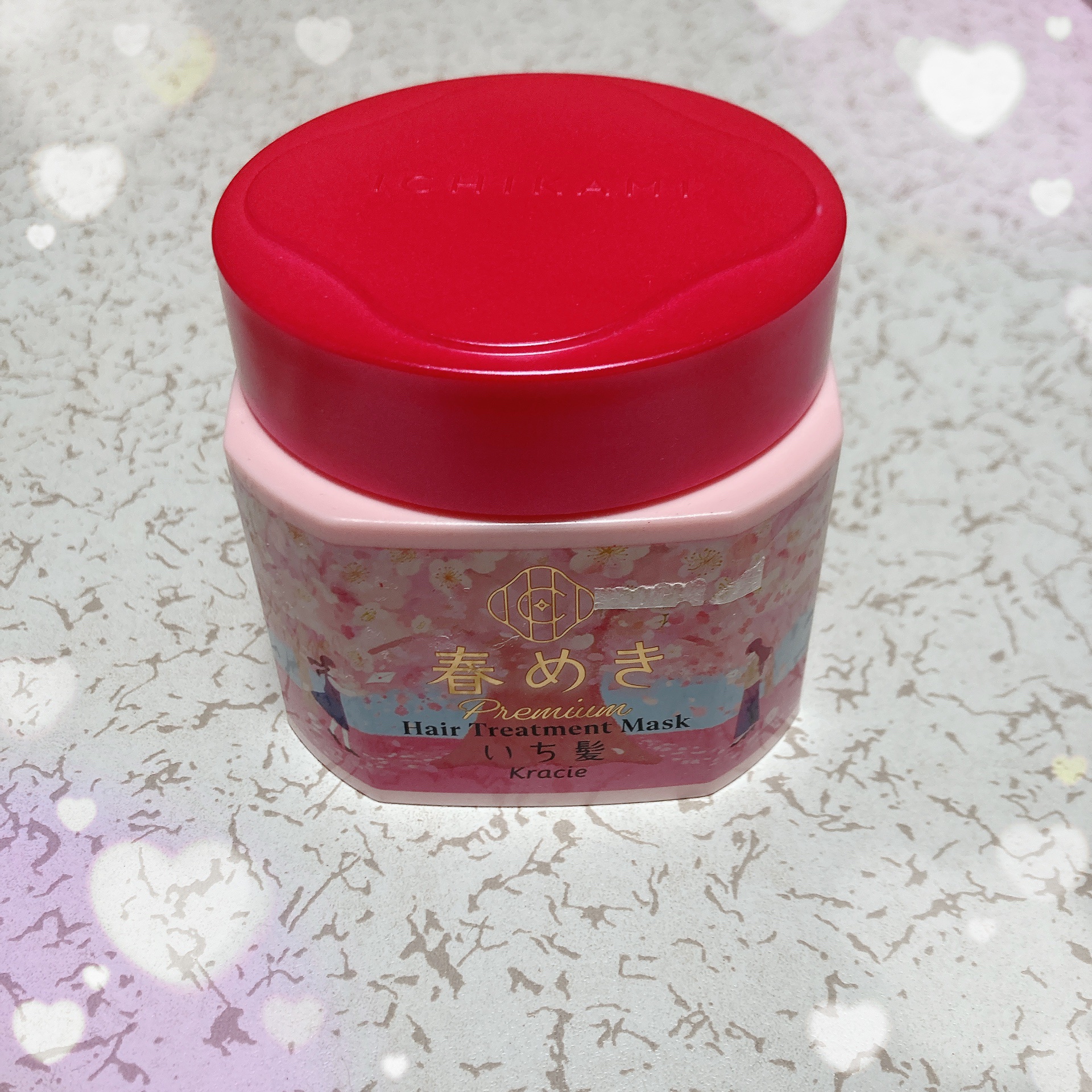 プレミアム ラッピングマスク（春めきの香り）/いち髪/ヘアマスク・ヘアパックを使ったクチコミ（1枚目）