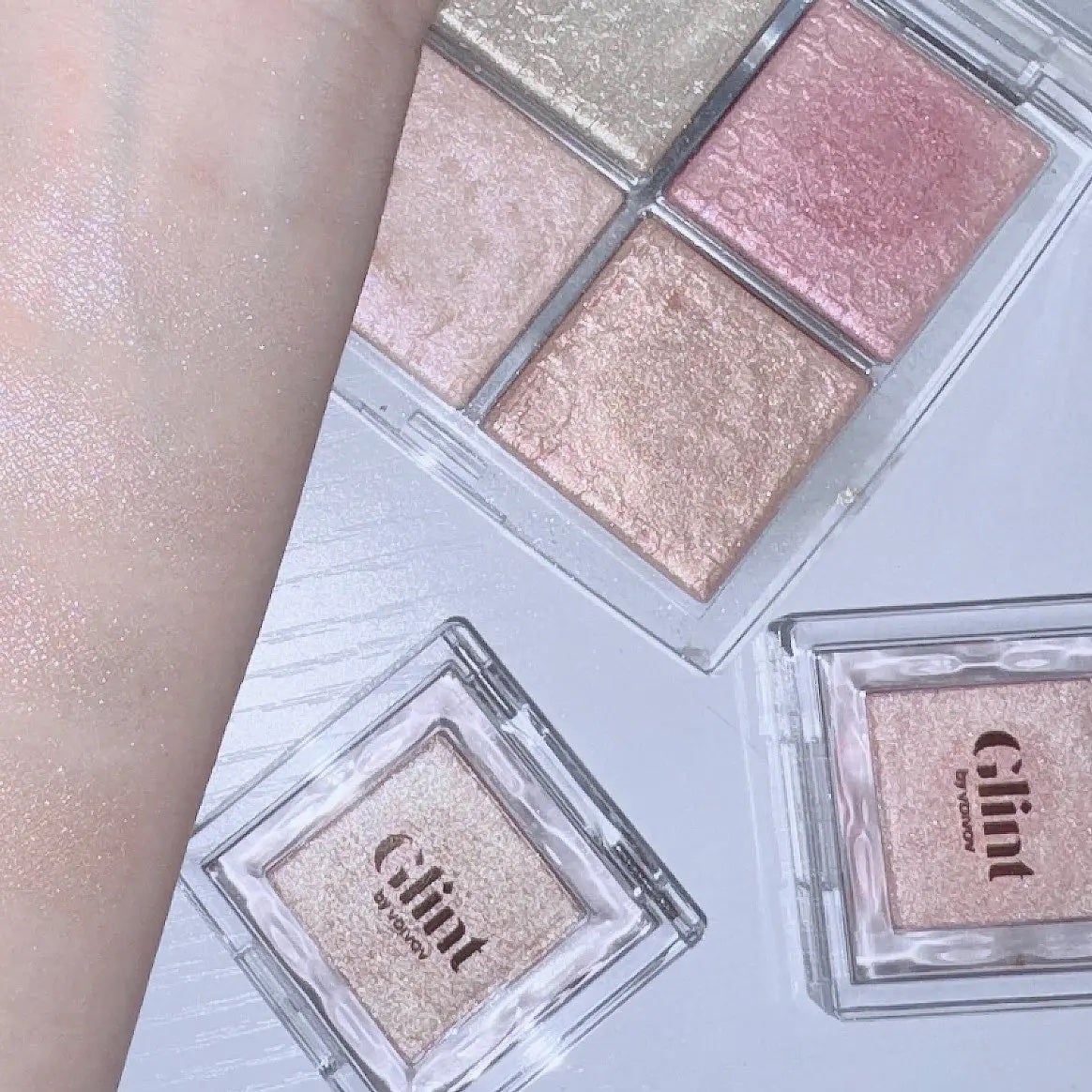 ディオール バックステージ フェイス グロウ パレット/Dior/ハイライトを使ったクチコミ(1枚目)