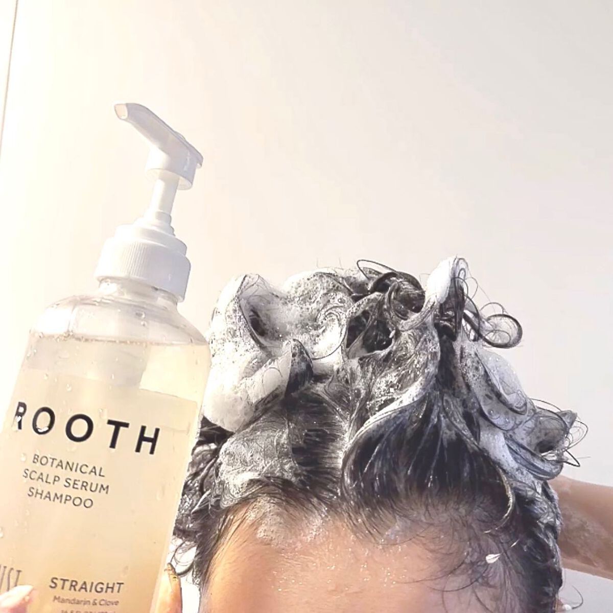 ルース ボタニカルスカルプセラム シャンプー・トリートメント(ストレート)/BOTANIST/市販シャンプーを使ったクチコミ(3枚目)