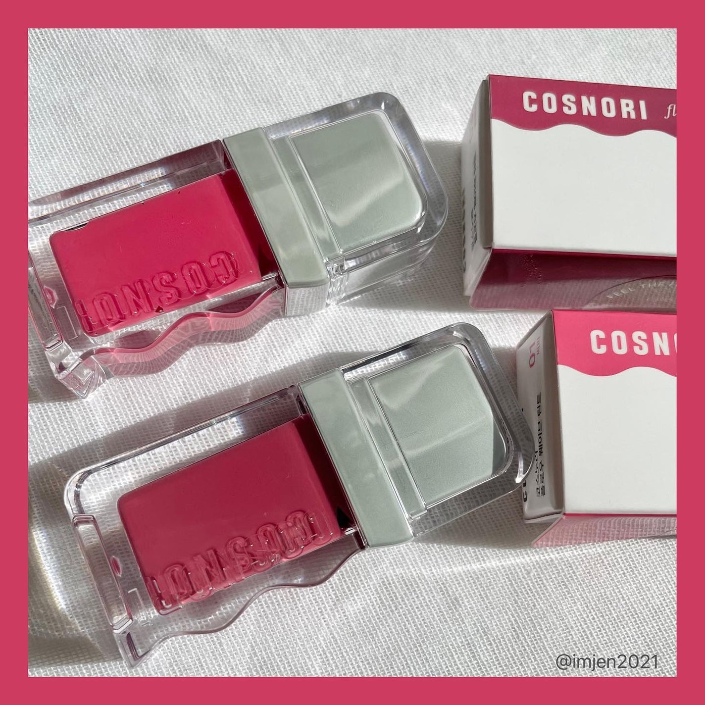 フローウェーブティント/COSNORI/リップティントを使ったクチコミ(5枚目)