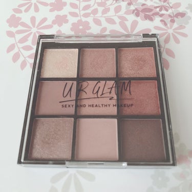 UR GLAM　BLOOMING EYE COLOR PALETTE/U R GLAM/アイシャドウパレットを使ったクチコミ（1枚目）