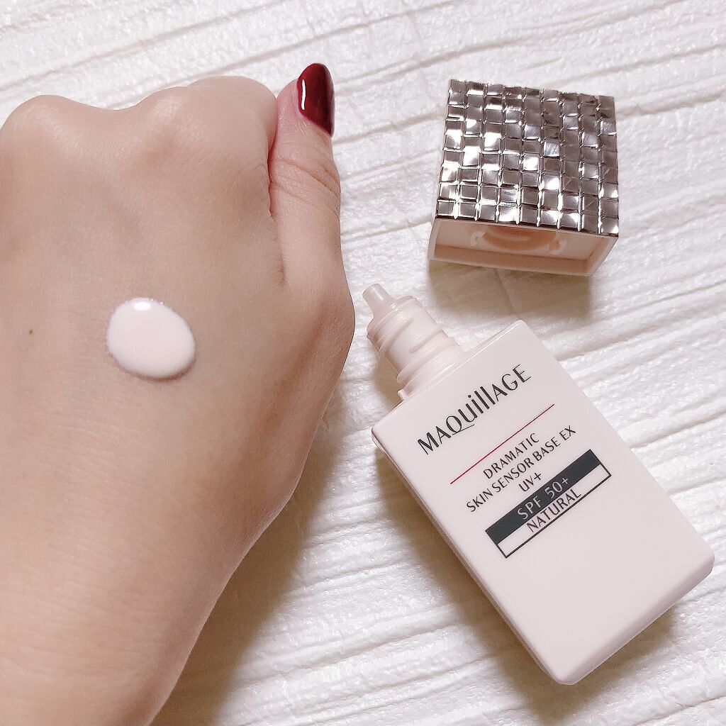 ドラマティックスキンセンサーベース EX UV+/マキアージュ/化粧下地を使ったクチコミ（2枚目）