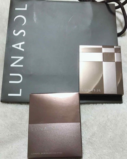スキンモデリングアイズ/LUNASOL/アイシャドウパレットを使ったクチコミ(1枚目)