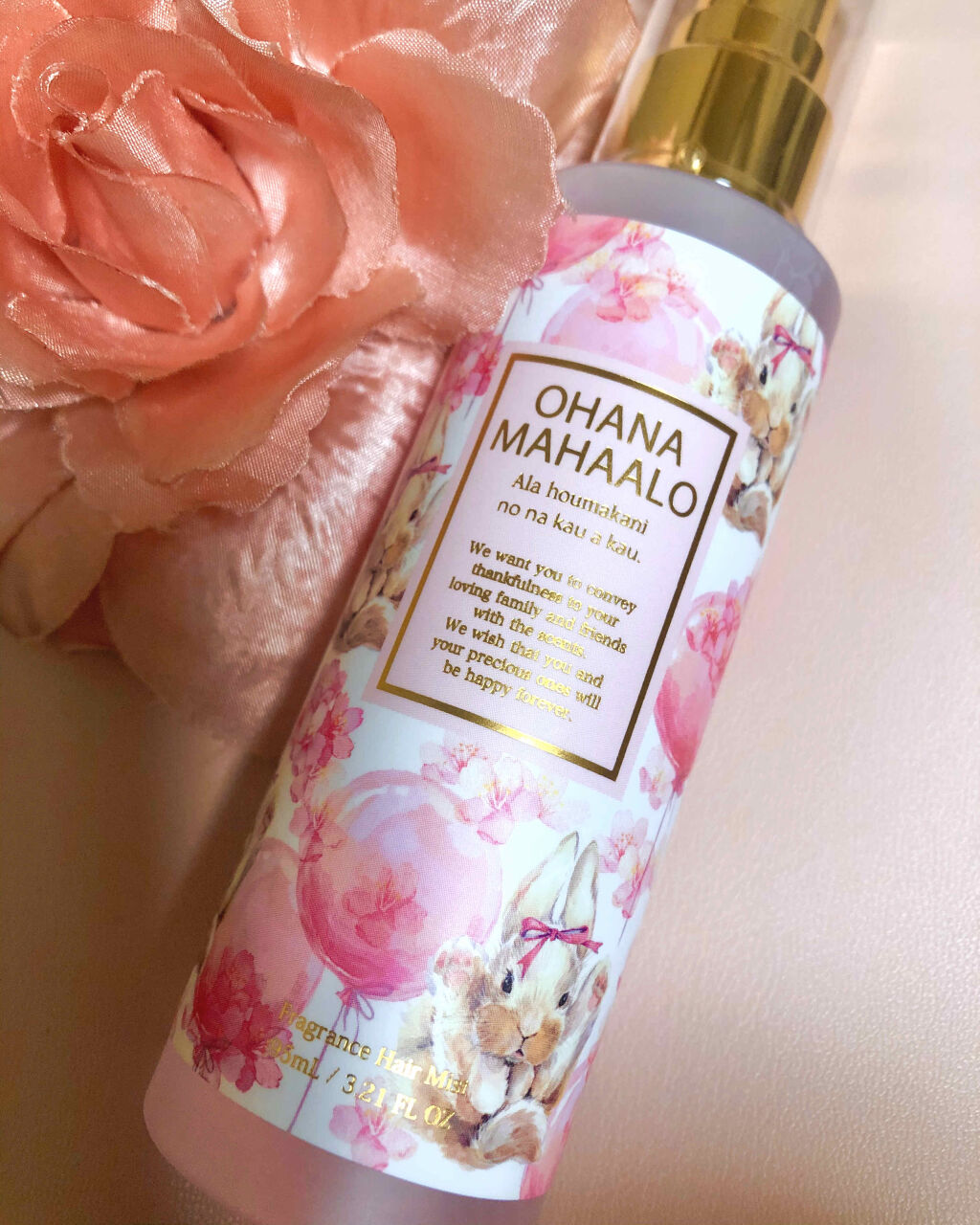 オハナ・マハロ フレグランスヘアミスト <アラ ホウマカニ>/OHANA MAHAALO/ヘアミストを使ったクチコミ（1枚目）