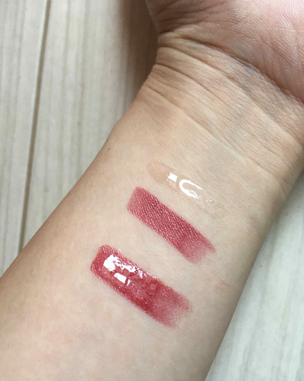 リップケアオイル/excel/リップグロスを使ったクチコミ(2枚目)