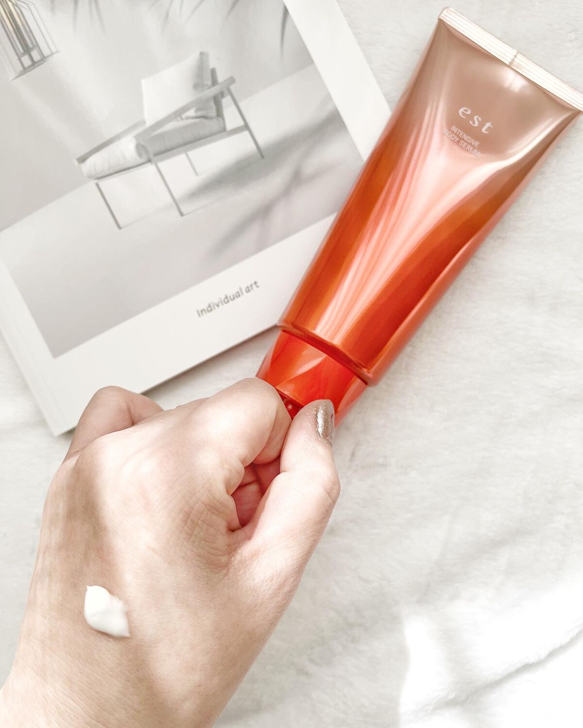 エスト インテンシブ ボディセラム/est/ボディクリームを使ったクチコミ（2枚目）