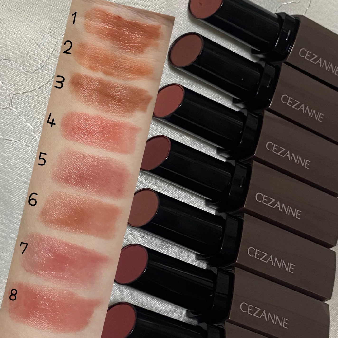 リップカラーシールド/CEZANNE/口紅を使ったクチコミ(2枚目)