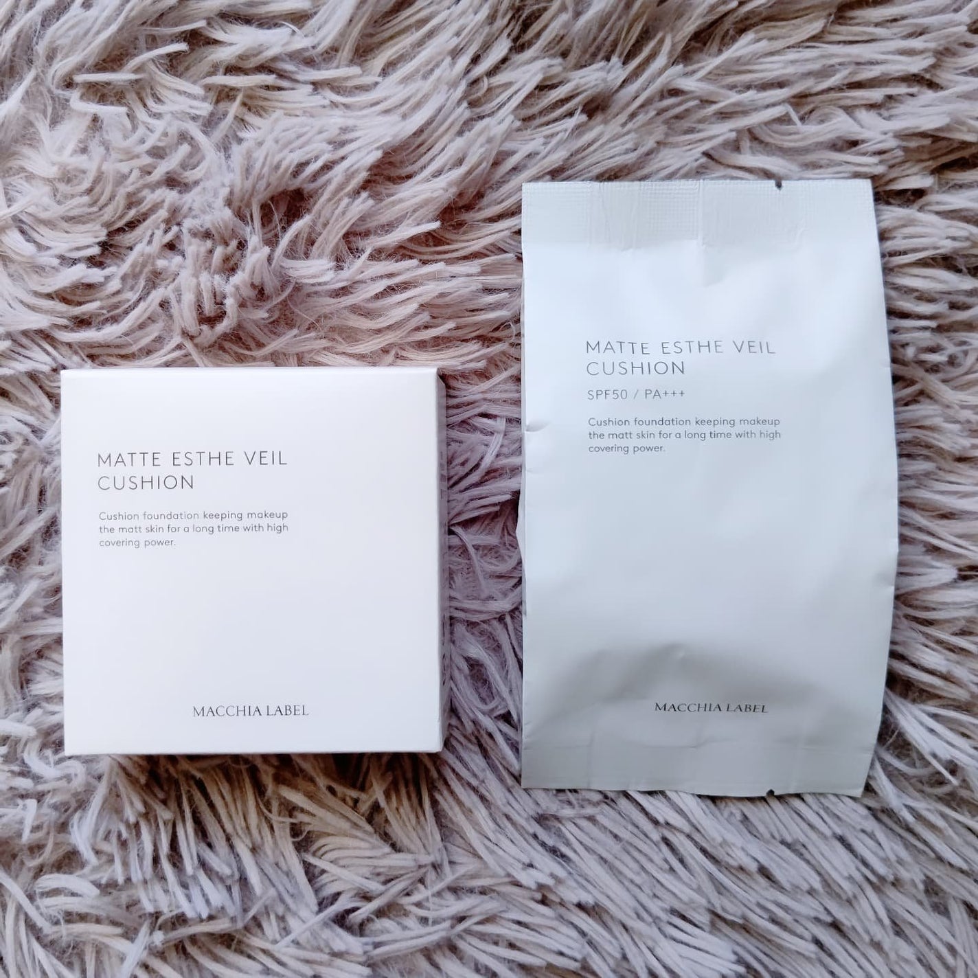 マットエステヴェール クッション/Macchia Label/クッションファンデーションを使ったクチコミ(5枚目)