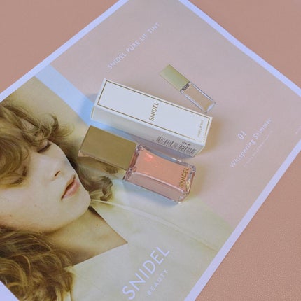 ピュア リップ ティント 01 Whispering Shimmer/SNIDEL BEAUTY/リップティントの画像