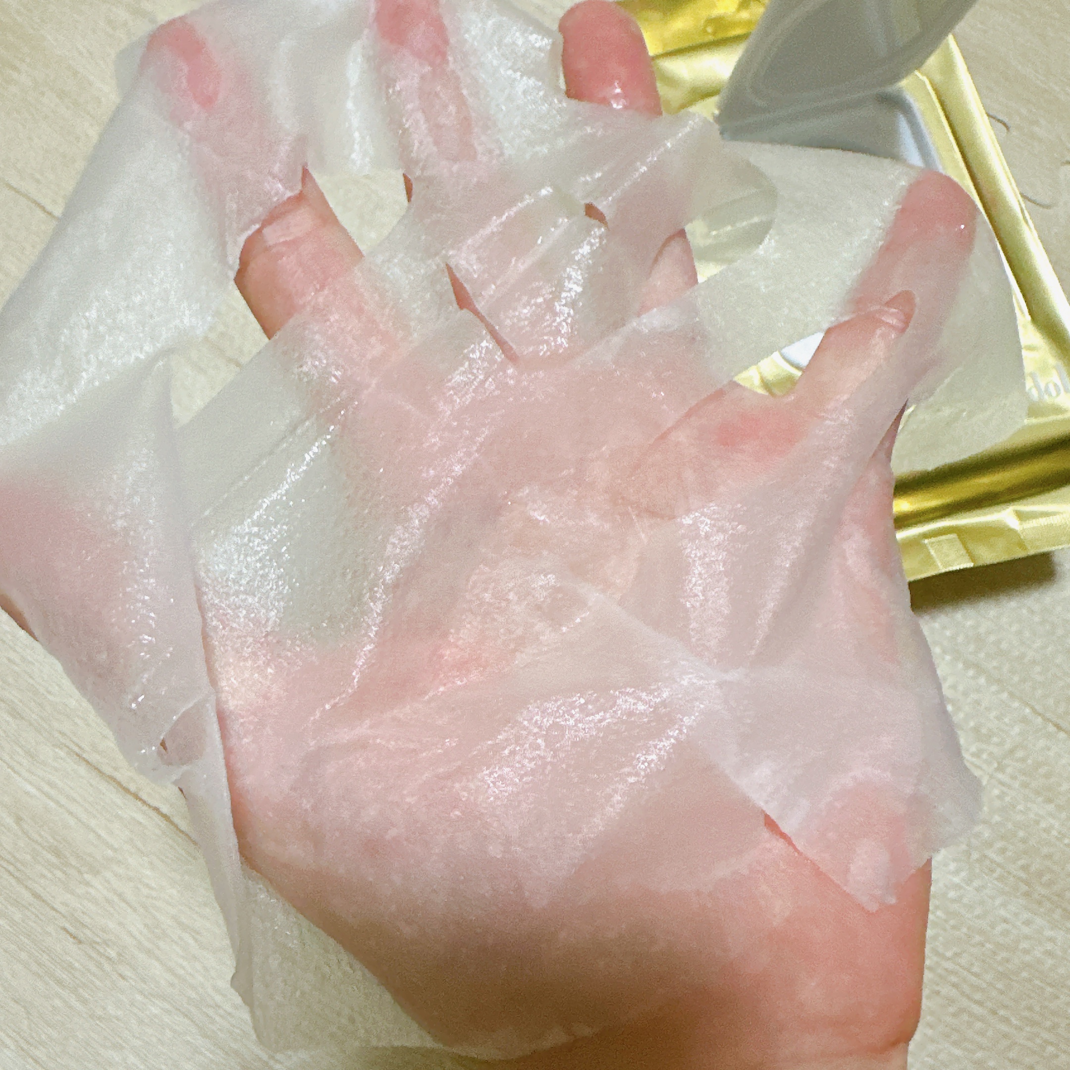 メイクルーティンマスクR/b idol/シートマスク・パックを使ったクチコミ（3枚目）