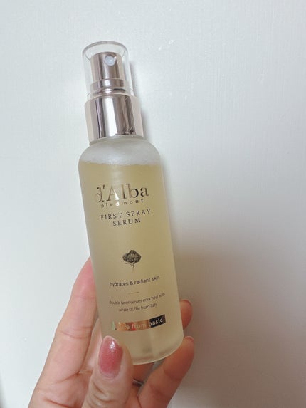 ダルバ ホワイトトリュフファーストスプレーセラム/ダルバ/ミスト状化粧水を使ったクチコミ(2枚目)