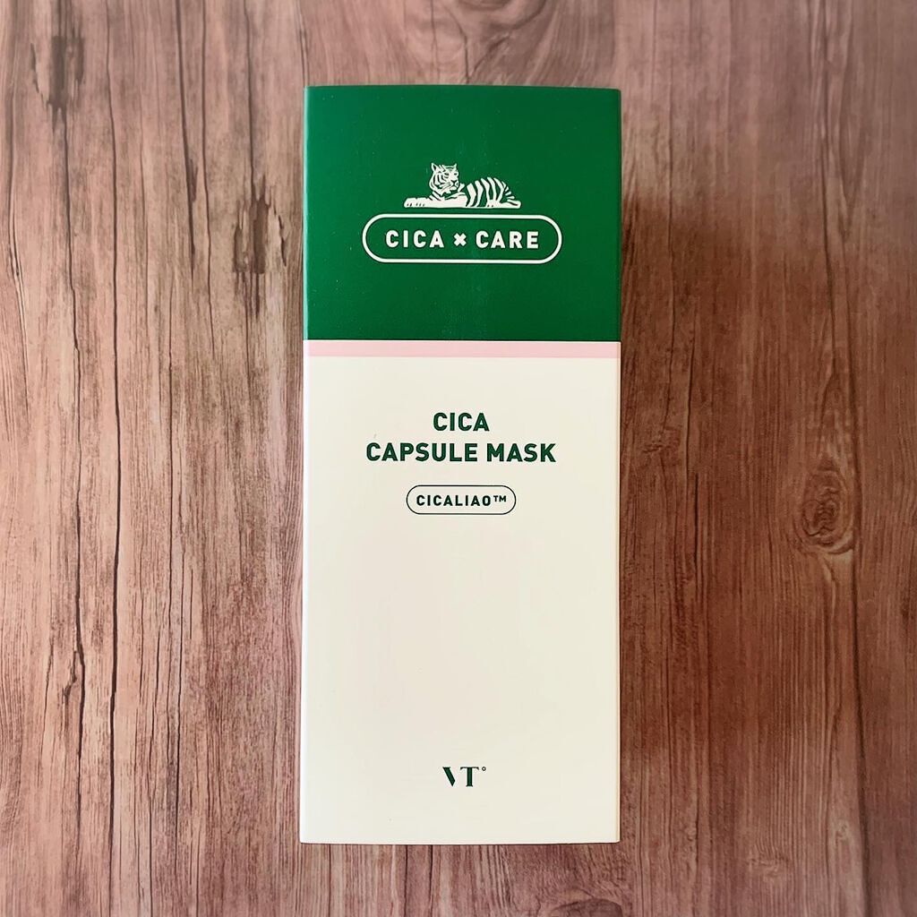CICA カプセルマスク/VT/洗い流すパック・マスクを使ったクチコミ(5枚目)