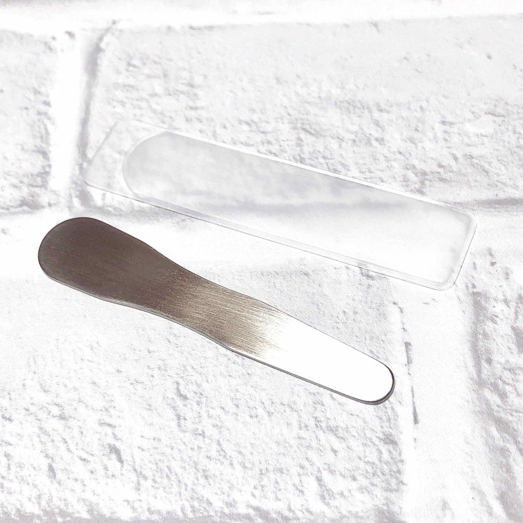 ステンレススパチュラ/無印良品/その他スキンケアグッズを使ったクチコミ（2枚目）