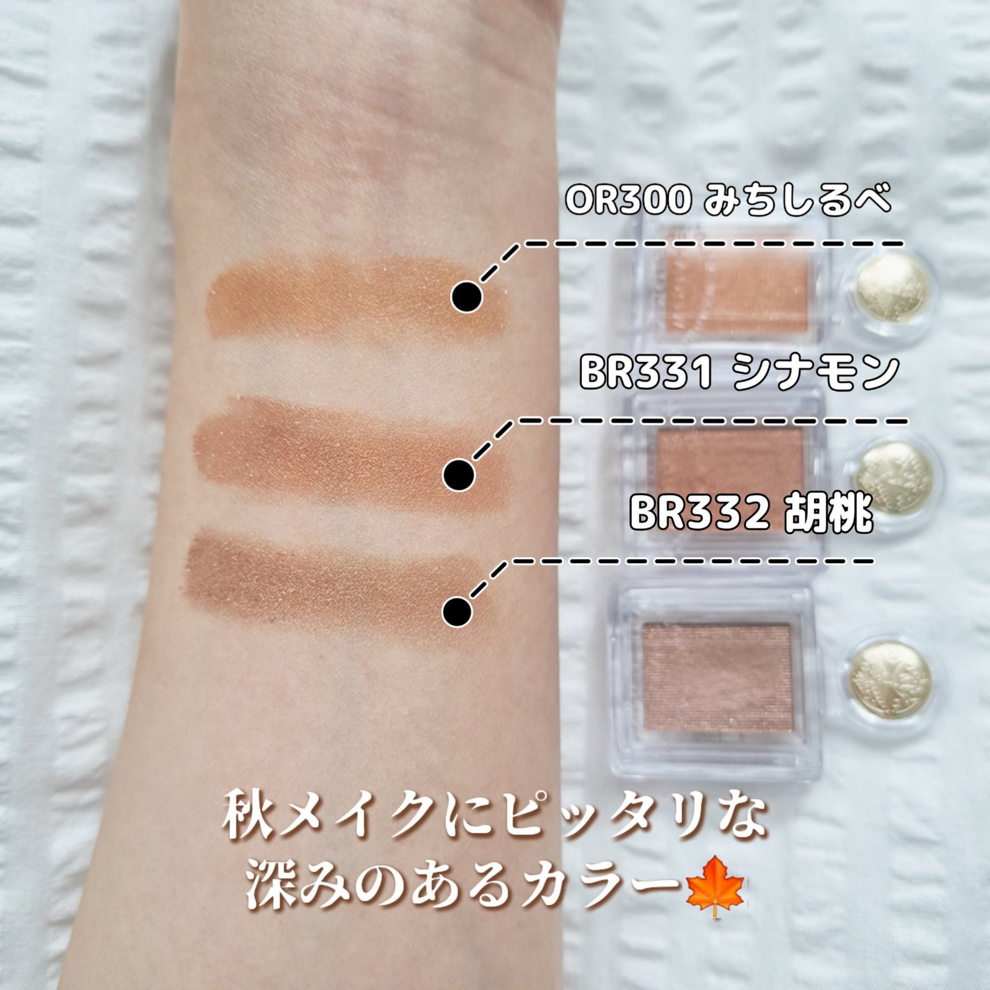 シャドーカスタマイズ/MAJOLICA MAJORCA/単色アイシャドウを使ったクチコミ(5枚目)