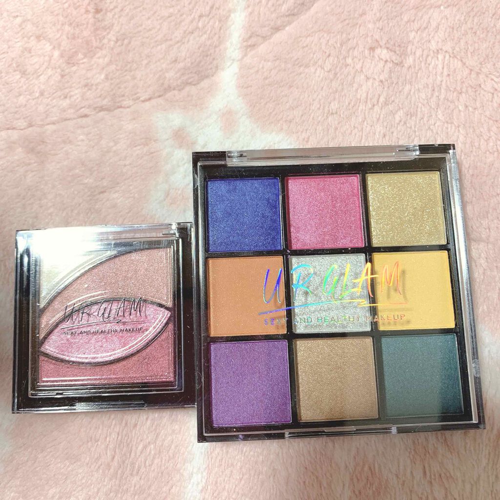 UR GLAM BLOOMING EYE COLOR PALETTE/U R GLAM/アイシャドウパレットを使ったクチコミ(1枚目)
