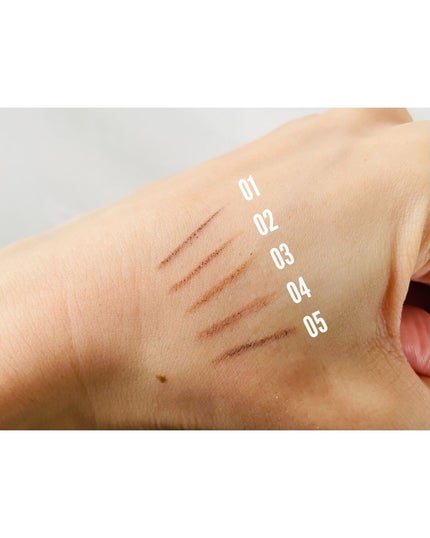 アイブロウカッペリーニスリム/キャンメイク/アイブロウペンシルを使ったクチコミ(4枚目)