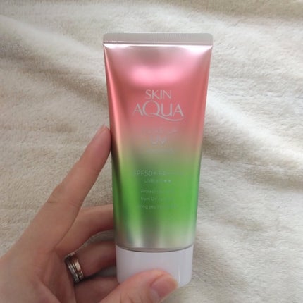 スキンアクア トーンアップUVエッセンス/スキンアクア/日焼け止めクリームを使ったクチコミ(5枚目)