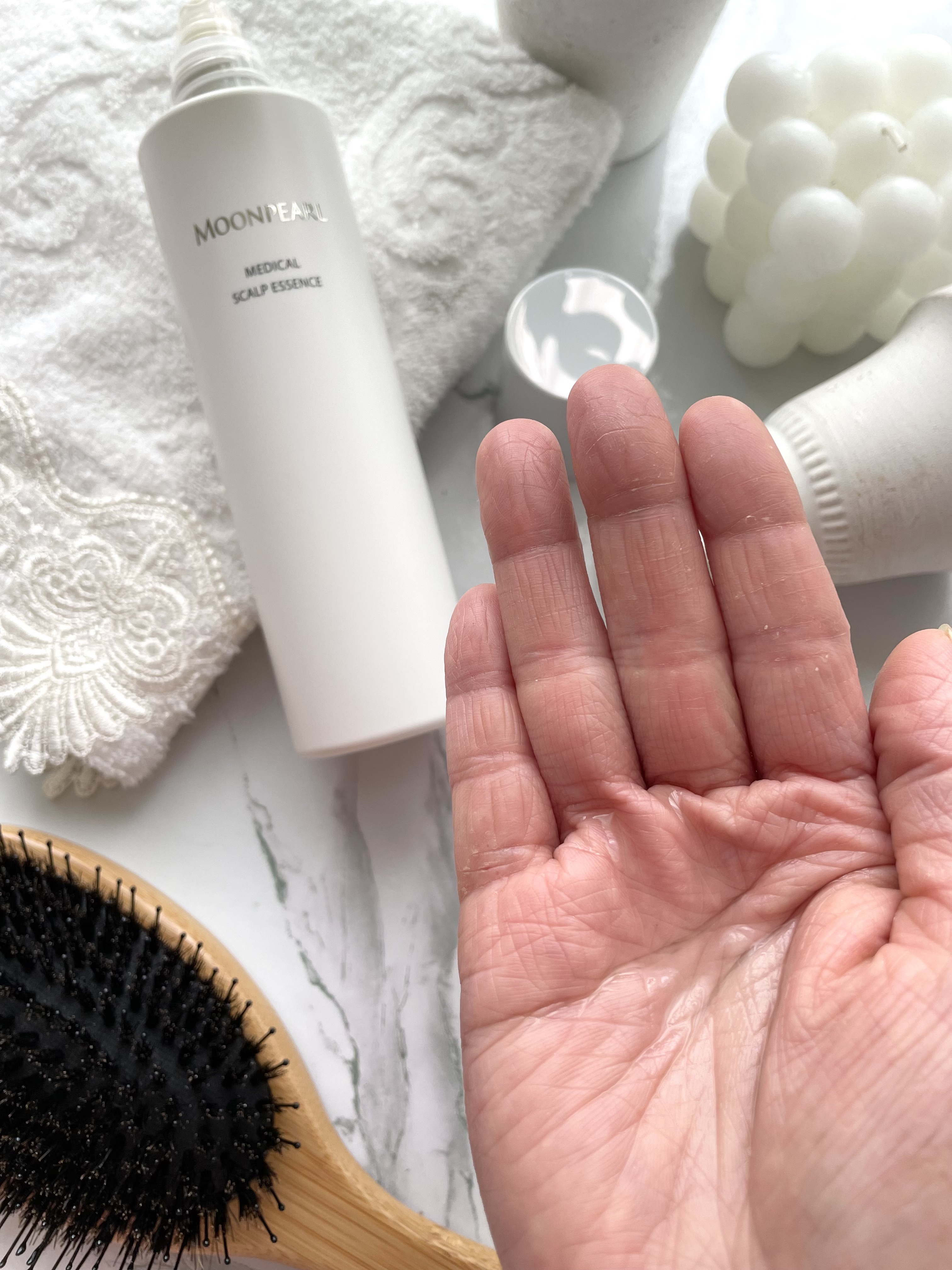 ムーンパール メディカルスカルプエッセンス/ミキモト コスメティックス/頭皮ローションを使ったクチコミ（3枚目）