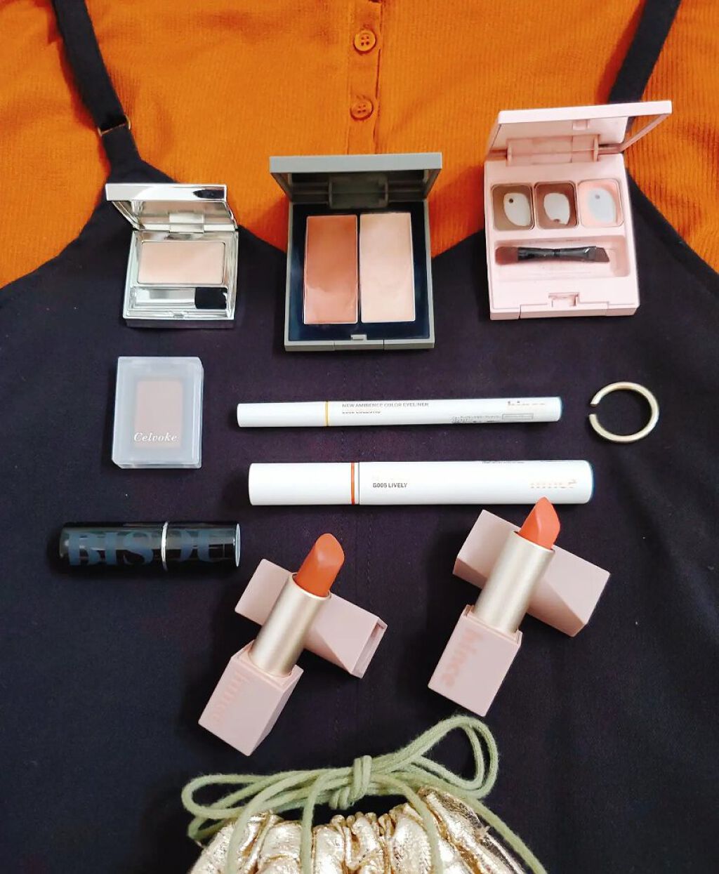 ザ ナウナウアイズ 02 シークレットダスト/RMK/単色アイシャドウを使ったクチコミ（2枚目）