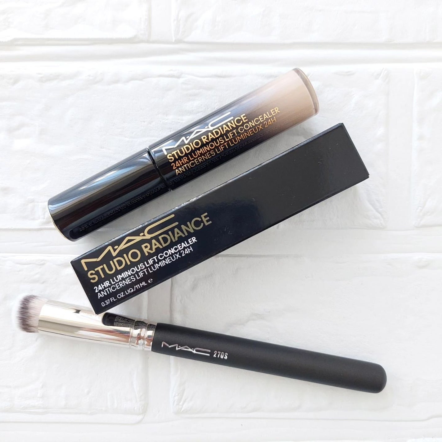 #270S ミニ ラウンド スラント ブラシ/M・A・C/メイクブラシを使ったクチコミ(9枚目)
