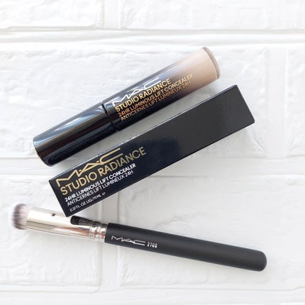 #270S ミニ ラウンド スラント ブラシ/M・A・C/メイクブラシを使ったクチコミ(9枚目)