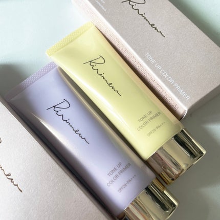 トーンアップカラープライマー /Ririmew/化粧下地を使ったクチコミ(1枚目)