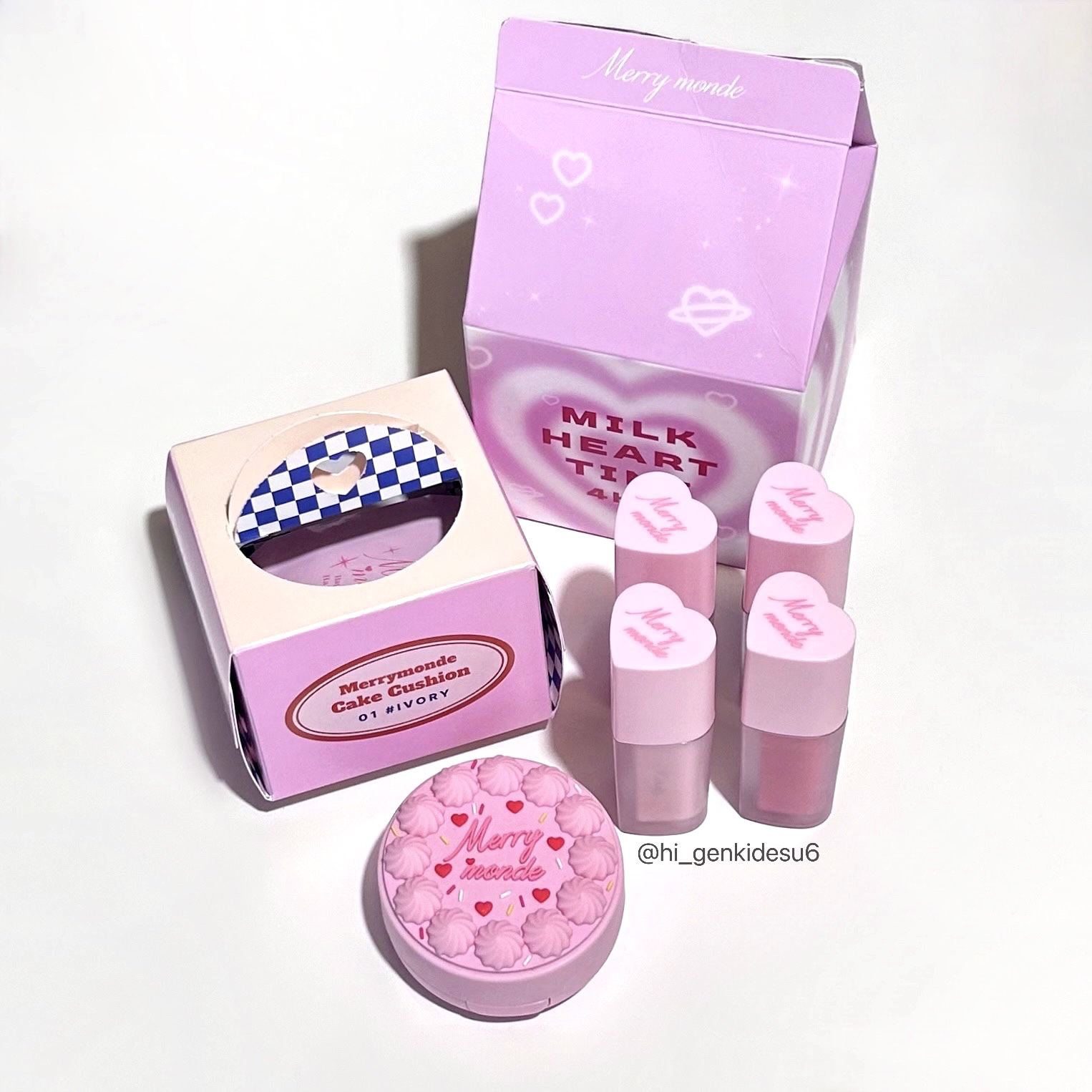 ハッピーユアデイクッション 01 アイボリー/Merrymonde/クッションファンデーションを使ったクチコミ（1枚目）