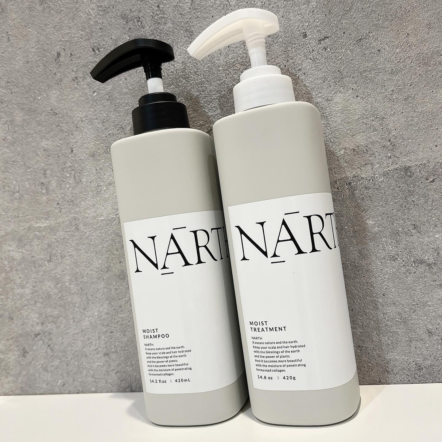 モイスト&リペアシャンプー／トリートメント/NARTH/市販シャンプーを使ったクチコミ（3枚目）